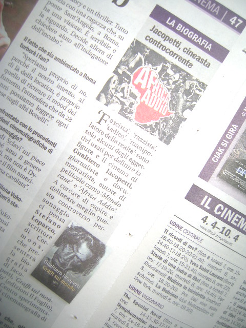 'Graffi sul mondo' approda su Il Friuli