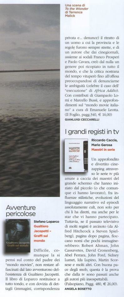 Rivista del cinematografo, maggio 2014